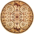 thumbnail image 2 of Rugs.com Pioneer Collection Rug – 8 Ft Round Ivory Medium-Pile Rug Perfect For Kitchens, Dining Rooms, 2 of 9