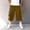 Brown, variant on BVnarty Men's 3/4 Capri Cargo Pants Elastic Waist Drawstring Below Knee Baggy Wide Leg Casual Summer Lightweight Pants with Pockets Dark Blue XXL