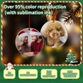 thumbnail image 4 of Adorno colgante HTVRONT, 26 unidades, 7,5 cm, doble cara, Navidad, 4 of 7