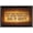 Barnwood Framed Version, variant on The Big Lebowski - The Rug Wall Poster, 14.725" x 22.375"