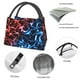 thumbnail image 4 of Fotbe Red And Blue Lightning Bolsa Térmica Portátil con Estampado, Bolsa de Entrega de Alimentos Aislada, Bolsa Reutilizable de Gran Capacidad para Comidas y Supermercado, 4 of 6