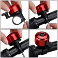 thumbnail image 3 of Bike Bell Bicycle Bell with Loud Crisp Clear Sound, Road and Mountain Bike Bell (red), 3 of 5
