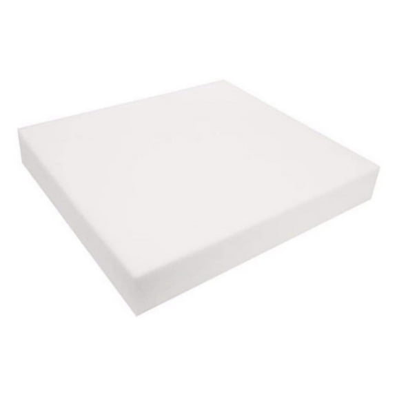 4 X 32" X 32" Upholstery Foam Medium Firm Foam Soft Support (Chair Cushion Square Foam for Dinning Chairs, Wheelchair Seat Cushion Replacement)