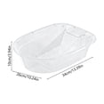 thumbnail image 3 of Portable Washboard Basin for Hand Washing Clothes, All-in-One Laundry Basin with Built-in Washboard, for Home, RV, Camping, Travel Clear, 3 of 6