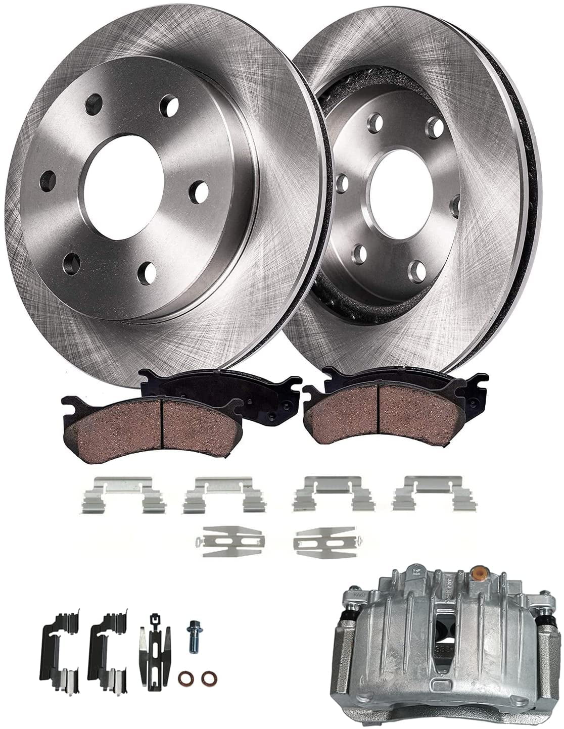 2014 GMC Sierra 1500 OE Replacement Rotors w/Ceramic Pads R