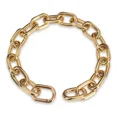 thumbnail image 1 of Woofuu Collar De Perro Con Cadena De Metal De Eslabones Larg, 1 of 4
