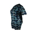 thumbnail image 4 of Women‘s Short Pants Outfits Set  Short Sleeve Pattern Printed  Neck Tops + Elastic Waist Shorts, 4 of 7