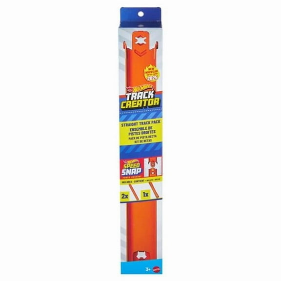 Mattel MTTJDW41 Hot Wheels Track Creator Straight Track Pack Toys - 9 Piece