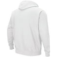 thumbnail image 3 of Men's Colosseum White Maryland Terrapins Arch & Logo 3.0 Pullover Hoodie, 3 of 3