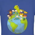 thumbnail image 2 of Junior's Rugrats Earth Babies  Graphic Tee Royal Blue Medium, 2 of 3