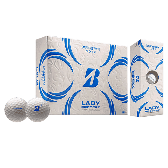 Bridgestone Lady Precept Golf Balls, 12 Pack