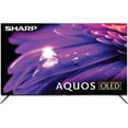 thumbnail image 2 of SHARP 4T-C65FS1UR 65 Inch AQUOS OLED 4K Ultra HD with Dolby Audio Roku TV with a Walts TV FIXED-MOUNT-43-90 TV Mount for 43"-90" Compatible TVs and Walts HDTV Screen Cleaner Kit (2024), 2 of 9