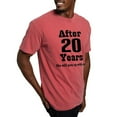 thumbnail image 4 of CafePress - 20Th Anniversary Funny Quote T Shirt - Mens Comfort Colors Shirt, 4 of 5