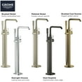 thumbnail image 2 of Grohe Essence 23491GNA Single-Handle Freestanding Tub Faucet with 1.75 GPM Hand Shower in Grohe Brushed Cool Sunrise, 2 of 7