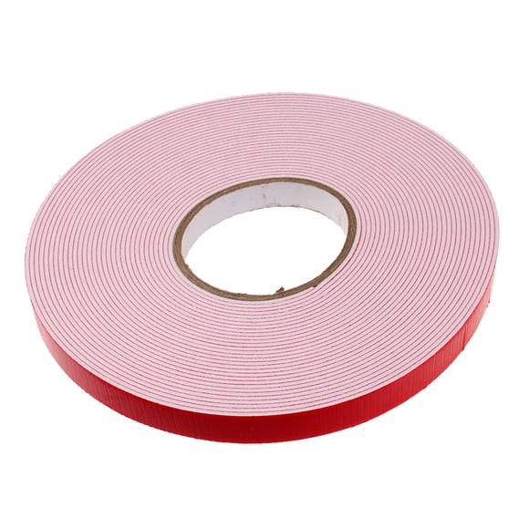 5 metros de acrílico de doble lado de la cinta de espuma de coche auto camión accesorio 18 mm blanco Sunnimix Cinta de espuma