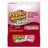 Pepto Bismol To Go 5 Symptom Digestive Relief Medicine, Upset Stomach and Diarrhea Relief, Cherry Flavor, 12 Chewable Tablets