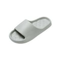 thumbnail image 2 of Purcolt Pillow Slippers for Men and Women Lightweight Quick Drying Thick Soled House Slippers Soft Non Slip Open-toe EVA Bathroom Slippers, 2 of 5