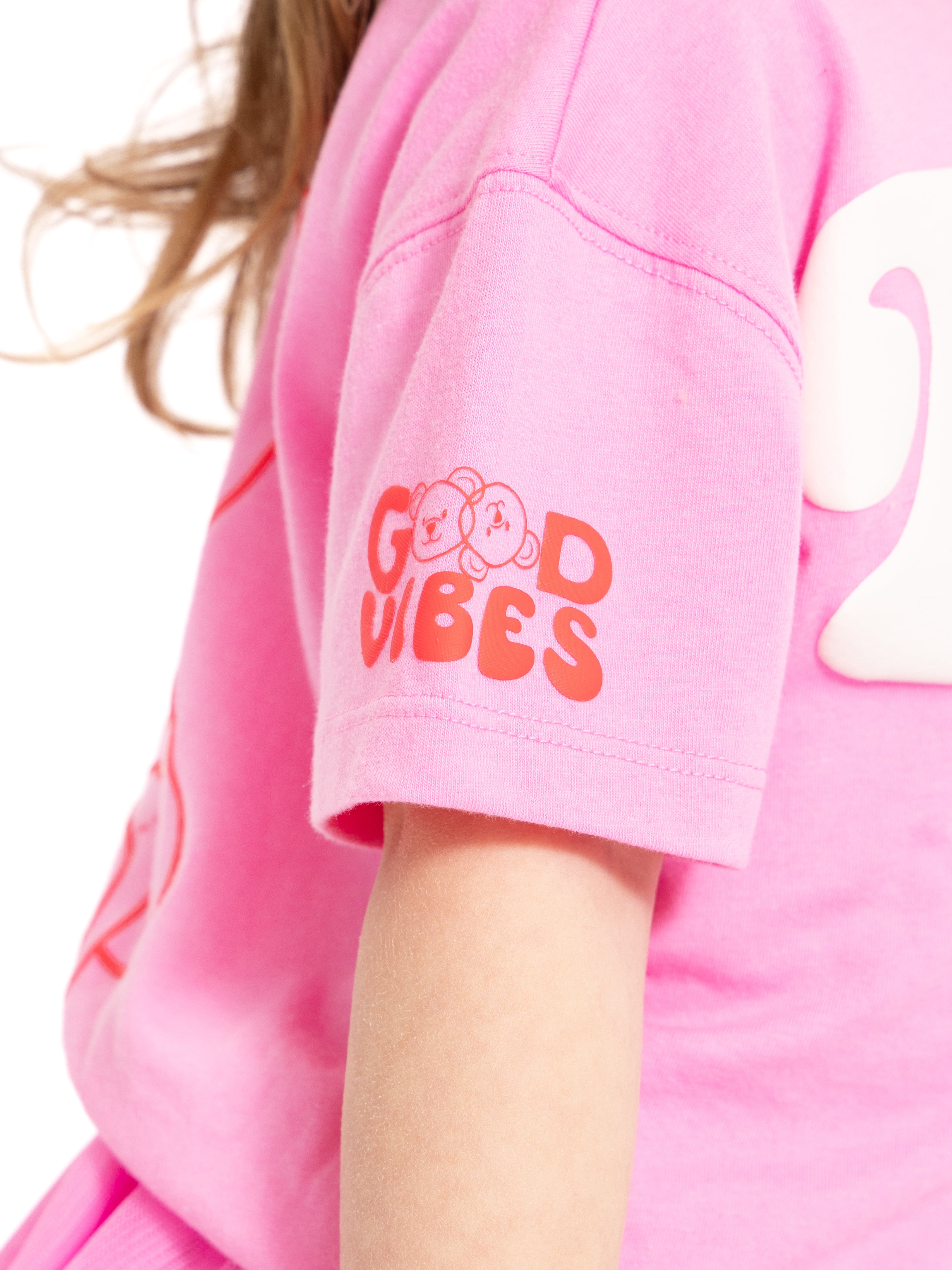 Valentine's Day Toddler Girls Graphic Crewneck Top and Skirt Set from Way to Celebrate, Sizes 12M-5T