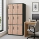 thumbnail image 5 of Ilios Innova | Casillero Locker 9 Puertas | Estilo Madera y Negro Mate | Cerradura de Seguridad, 5 of 9