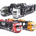 thumbnail image 3 of 1 48 Car Toy Pull Back Drive Eye-Catching Detailed Alloy Transport Car Toy for Adults, 3 of 8