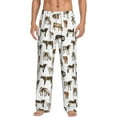 thumbnail image 2 of Goofa Cow Printed Soft Pajama Pants for Men, Wide Leg Comfy Casual Lounge Yoga Pants-XX-Large, 2 of 9