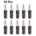 thumbnail image 2 of MYG 10 Pcs Fiche de test Banane Nickel Plaqué 4mm Vis de Haut-Parleur Audio, 2 of 9