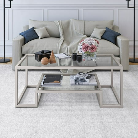 Camden&Wells - Athena 45" Coffee Table - Satin Nickel