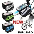 thumbnail image 2 of Bicycle Bag Accessories Waterproof Touch Screen MTB Frame Front Tube Storage Mountain Road, 2 of 13
