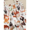 thumbnail image 6 of Bagilaanoe Toddler Baby Girl Summer Dress Print Sleeveless A-line  Dresses  6M 9M 12M 18M 24M 3T Kids Casual Cake Sundress, 6 of 7