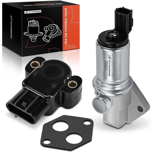 A-Premium Idle Air Control Valve IAC   Throttle Position Sensor TPS Compatible with Ford F-150 1997-2003, F-150 Heritage 2004, F-250 1997-1999, Expedition 1997-2004, E-250/E-350 Econoline & Lincoln