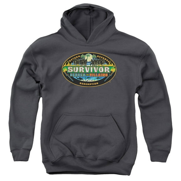 Survivor - Heroes Vs Villains - Youth Hooded Sweatshirt - Large