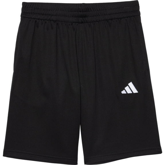 ADIDAS BOYS SHORTS - 253 SOLID BLACK MESH - LARGE 14 16 - BASKETBALL PANTS