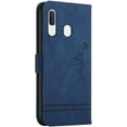 thumbnail image 2 of Campatible with Samsung Galaxy A20 Case, Galaxy A30 Wallet case with Card Holder Kickstand Magnetic Premium PU Leather Flip Shockproof Protective Case for Samsung Galaxy A20 / A30 Blue HX, 2 of 14