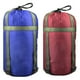 thumbnail image 2 of Saco de dormir de compresión, saco de dormir portátil, bolsas de almacenamiento para acampar, senderismo y mochilerismo (clarete), 2 of 6