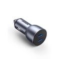thumbnail image 1 of Cargador de Auto UGREEN Negro 40W Carga Rápida con 2 Puertos USB Tipo C, 1 of 7