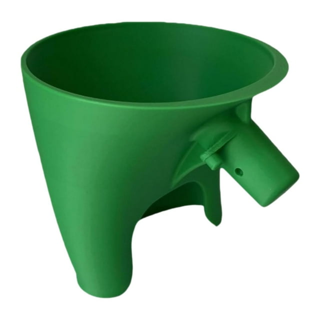 simhoa Flour Funnel Gift Kitchen Accessories Avoids Spills and Messes Powder Funnel Green