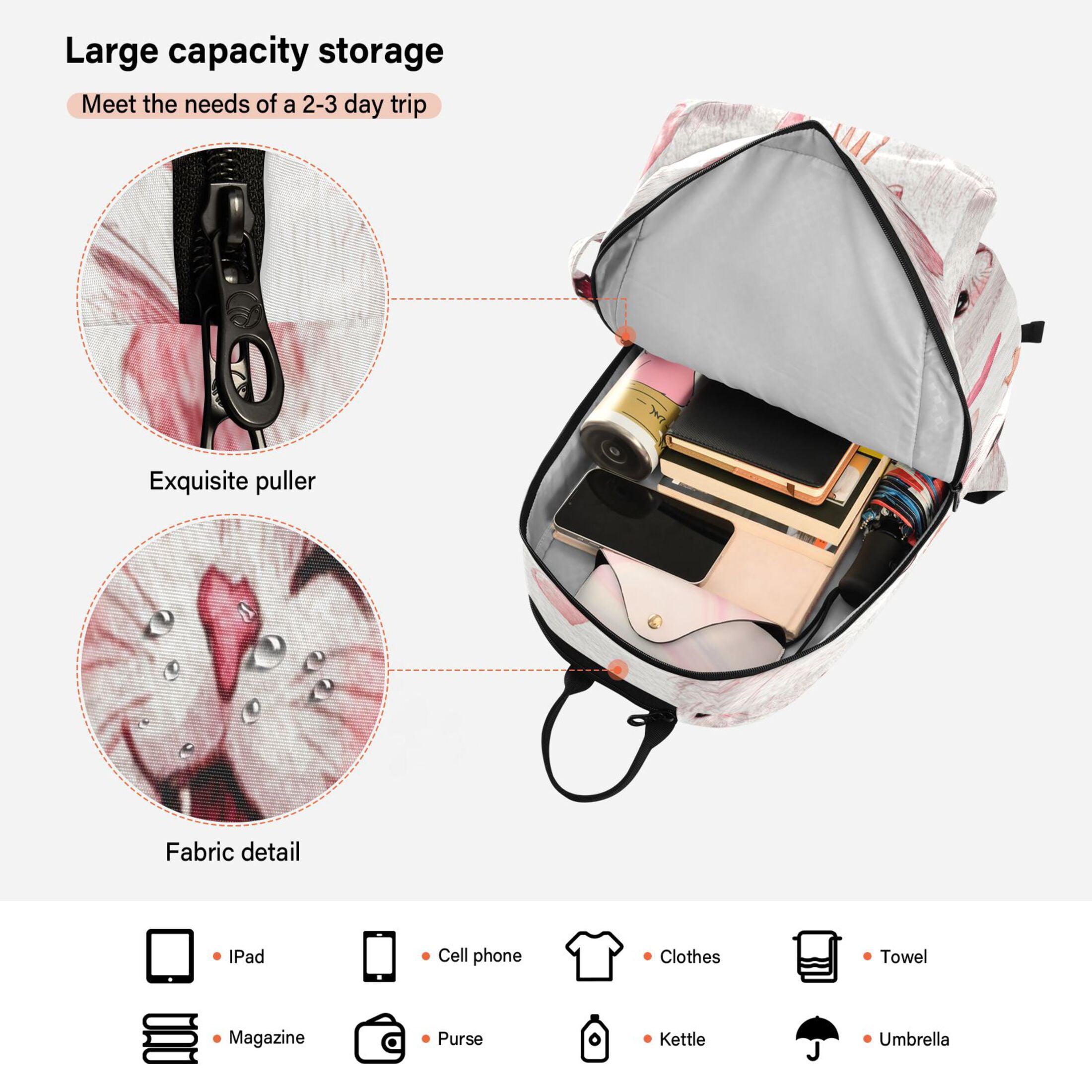 2 Racquet Holder Tennis Backpack Tennis Racket Covers Gym Bags Happy Birthday Cats