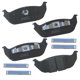 thumbnail image 1 of Bendix Premium Sbc952 Pastillas De Freno Traseras De Cerámica Para Lincoln Aviator 2005-2003, 1 of 5