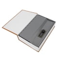 thumbnail image 4 of Diversion Book Safe, Book Safe Box Large Size High Simulation Strong ABS Combination Lock Widely   for Card Red,Brown, 4 of 7