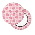 thumbnail image 2 of Fotbe Strawberries Stool Covers Round,Waterproof Round Bar Stool Covers Bar Chair Covers Washable Stool Cushion Slipcover for 12-14 Inch Chair-14 inch, 2 of 7
