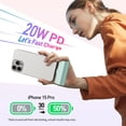 thumbnail image 2 of Cargador portátil iWalk para iPhone 15 4500 mAh con USB-C de 20 W, 2 of 6