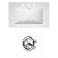 thumbnail image 1 of American Imaginations 32-in. W 3H8-in. Ceramic Top Set In White Color - Overflow Drain Incl. AI-21066, 1 of 1