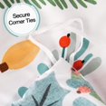 thumbnail image 4 of Juego de Funda Nórdica Flor Flor de Pascua, 3 Piezas Microfibra, Estampado Floral Suave, 4 of 7