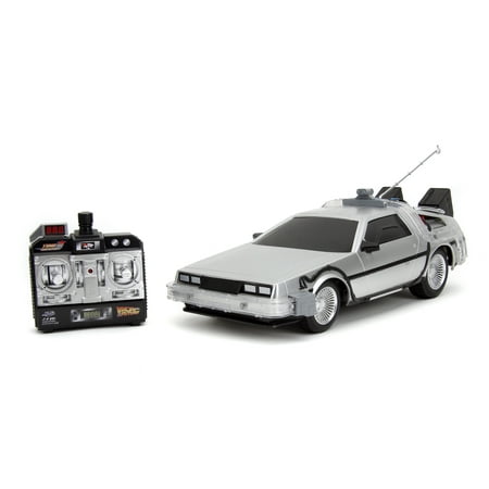 Back to the Future 1:16 Time Machine Lights Up RC Radio Control Cars, Ages 6+