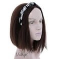 thumbnail image 3 of Motique Accessories Turban Knot Headband with Leaves for Women and Girls-Black, 3 of 3