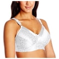 thumbnail image 4 of Women's Satin Stretch Wireless Bra, Style 1960, 4 of 13