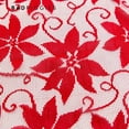 thumbnail image 6 of BadPiggies Christmas Tablecloth Red Lace Floral Table Cover For Christmas Thanksgiving Wedding Party Table Decor (Rectangle ,60" x 120"), 6 of 9