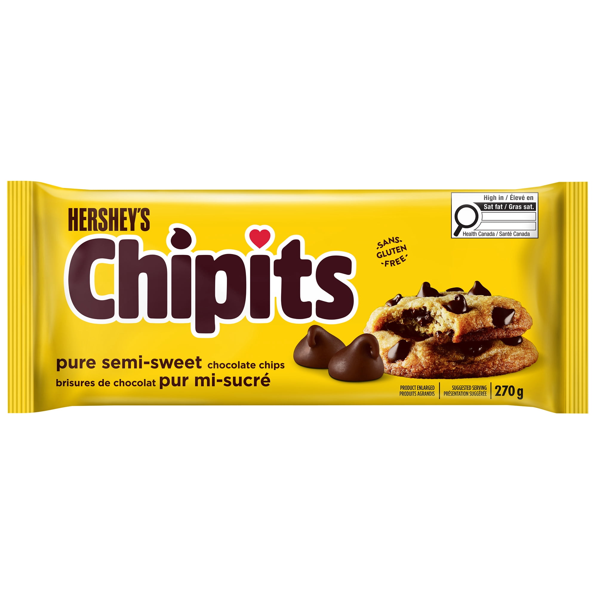 HERSHEY'S CHIPITS Pure Semi-Sweet Chocolate Chips - Walmart.ca