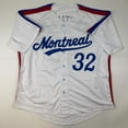 thumbnail image 4 of Autographed/Signed Dennis Martinez Montreal White Baseball Jersey JSA COA, 4 of 4