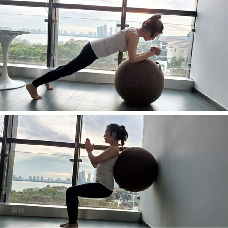 22 Yoga Ball Cover Birthing Exercise Sitting on A Ball Storage Carrier Blue